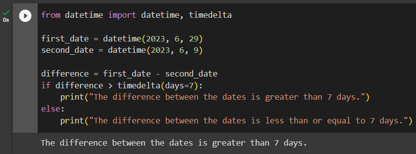 Compare Two Dates In Python Delft Stack 9380